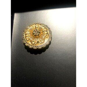 Vintage Women's W. Germany Scarf Clipxal Gold